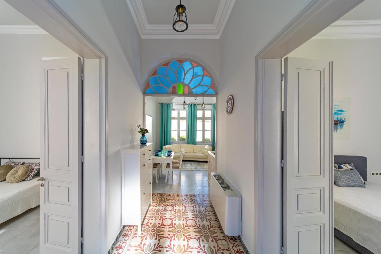 Vila Beautiful Neoclassical House In Rhodes Town Rhodes City